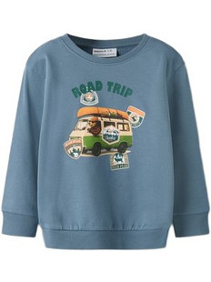Name It Road Trip Παιδικό Φούτερ Μπλε 13260520