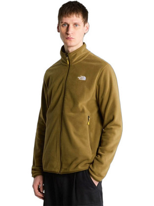 The North Face Glacier Ανδρική Ζακέτα Fleece Χακί NF0A8D0R-2EK1