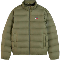 Tommy Jeans Ανδρικό Μπουφάν Χειμωνιάτικο Puffer Χακί DM0DM23231-M04