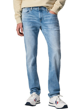 Pepe Jeans Hatch Ανδρικό Τζιν Παντελόνι Slim Εφαρμογή Μπλε PM206322PD04