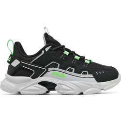 Fila Memory Spinel 3 Παιδικά Sneakers Μαύρα Πράσινα 3YF51022-036
