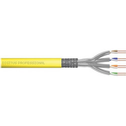 Digitus S/FTP Cat.8.2 Καλώδιο Δικτύου Ethernet 500m Yellow DK-1843-VH-5