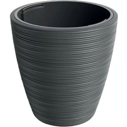 Iliadis Vena Round Κασπώ Δαπέδου Πλαστικό Γκρι 30x30cm 787718