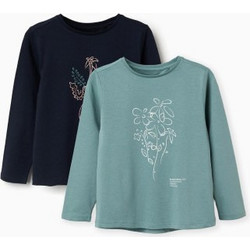 Zippy Παιδικό T-Shirt Μακρυμάνικο Βεραμάν Navy Μπλε 31081065766