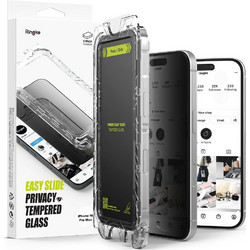 Ringke Easy Slide Privacy Tempered Glass 2-pack (iPhone 18 Pro)