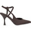 Exe Γόβες Slingback με Λεπτό Χαμηλό Τακούνι Σοκολατί X47002485-441