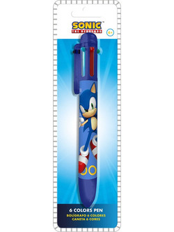 Kids Licensing Sonic the Hedgehog Στυλό Διαρκείας Πολύχρωμο