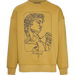 Funky Buddha Ανδρικό Φούτερ με Τσέπες Κίτρινο FBU014-602-06