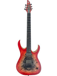Mayones Duvell Elite Ηλεκτρική Κιθάρα ST Style με Μαγνήτες HH & Ταστιέρα Ebony Supernova Red