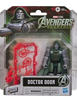 Hasbro Marvel Avengers Doomsday Actionverse Doctor Doom Φιγούρα Δράσης για 4+ Ετών 11cm