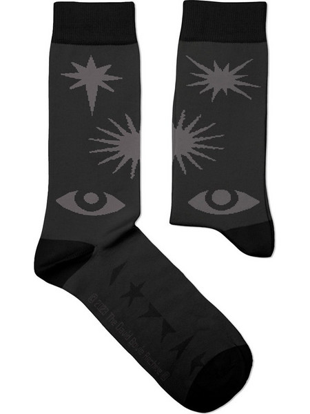 Sock Affairs David Bowie Blackstar Ανδρικές Κάλτσες Ψηλές με Σχέδια Μαύρες 95-SS-DB
