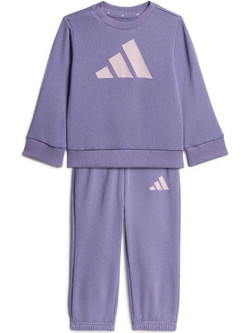 Adidas Βρεφικό Σετ Φόρμας για Κορίτσι Χειμωνιάτικο Λιλά ΚΤ0877