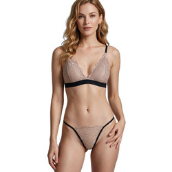 Milena By Paris Bralette χωρίς Μπανέλα Μπεζ 10216