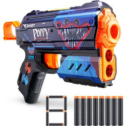 Zuru X-Shot Skins, Flux Poppy Παιδικό Πιστόλι με Βελάκια C1233443