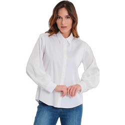 Gerry Weber Μακρυμάνικο Γυναικείο Πουκάμισο Πολυεστέρα Mονόχρωμο Λευκό N71015102038