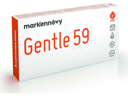 Mark'ennovy Gentle 59 Toric Μηνιαίοι Φακοί Επαφής Αστιγματικοί Βιομιμητικοί με Φίλτρο UV 3τμχ