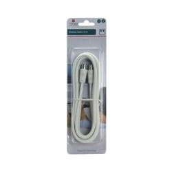 Triax Καλώδιο Κεραίας Coax Male to Coax Female 2.5m White TR153501