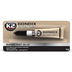 Κόλλα στιγμής K2 Bondix Super Fast Glue 3g