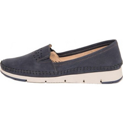 Boxer Air γυναικείο ανατομικό μοκασσίνι 56054 μπλέ nubuck