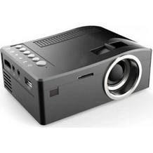 Προτζέκτορας 400 Lumens - LED Projector HD με Ρυθμιστή Εστίασης FOCUS - Ενσωματωμένα Ηχεία - Διαγώνιος οθόνης Προβολής απο 33 εως152cm- Υποδοχή για Κάρτα Μνήμης + USB Στικάκι