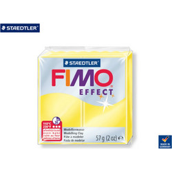 STAEDTLER ΠΗΛΟΣ 57gr FIMO EFFECT YELLOW TRANSLUCENT