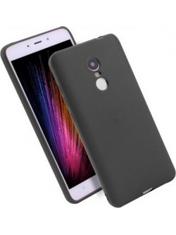 Θήκη για Xiaomi Redmi 5 Plus Σιλικόνης TPU Ματ Candy - 4310 - Μαύρο - ΟΕΜ