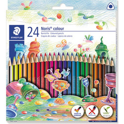Staedtler Noris Colour Ξυλομπογιές Σετ 24τμχ 187C24