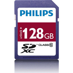 Philips SDXC 128GB Class 10 U1 V10 UHS-I
