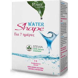 Power Health 7 Days Water Shape Stevia Συμπλήρωμα Διατροφής 14 Αναβράζοντα Δισκία