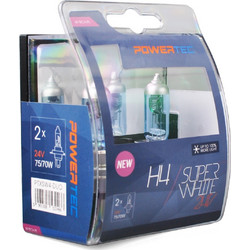 M-tech H4 Powertech Superwhite Αλογόνου 24V 75/70W 2τμχ