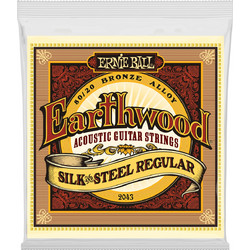 Ernie Ball 2043 Σετ 6 Χορδές Ακουστικής Κιθάρας Silk and Steel 13-56" Normal Tension