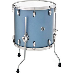 Gretsch Brooklyn Floor Tom - 16" x 16" Satin Ice Blue Metallic