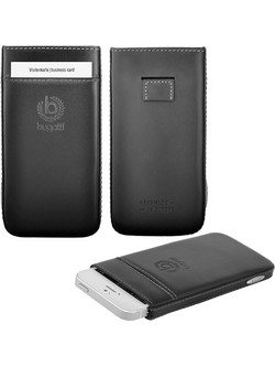 BUGATTI ΘΗΚΗ ΠΟΥΓΚΙ LEATHER PURE PREMIUM BLACK ML