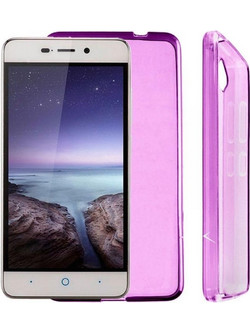 Volte-Tel SlimColor TPU Θήκη (ZTE Blade A452) Διαφανή Ροζ