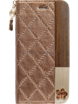 Uunique Book iPhone 7/8 Hard Shell - Bronze