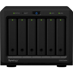 Synology DiskStation DS620slim NAS Tower με 6 Θέσεις για SSD / HDD και 2 Θύρες Ethernet