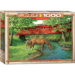 Puzzle Eurographics Sweet Water Bridge by Persis Clayton 1000 Κομμάτια