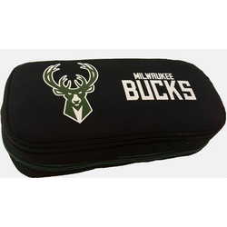Back Me UP NBA Milwaukee Bucks Κασετίνα με 2 Θήκες Πολύχρωμη 338-49141
