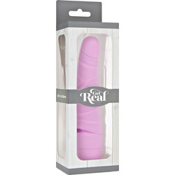 ToyJoy Get Real Mini Classic Slim Ρεαλιστικός Δονητής 16cm Ροζ