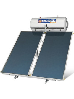 Nobel Classic Ηλιακός Θερμοσίφωνας 200lt 4m² Glass Διπλής Ενέργειας