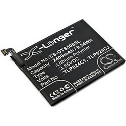 TLP024C1 / TLP024C2 Alcatel Battery Li-Pol 2400mAh (OEM) for Alcatel 1X / A3 / A30 / OT-5046 / OT-5049 / OT-5080 Series / Vodafone Smart N8 / N9 Lite / VDF-610 / VDF-620 (Compatible) C2400007C2, TLP02