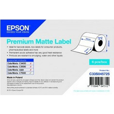 Epson Premium Matte Label (76mm x 51mm)