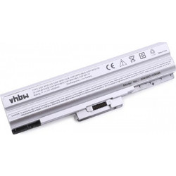 VGP-BPS13 / VGP-BPS21 VHBW Battery (Compatible) for Sony 4400mAh Silver VGP-BPS13