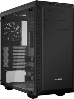 Be Quiet Pure Base 600 Window Black Midi Tower Κουτί Υπολογιστή με Πλαϊνό Παράθυρο