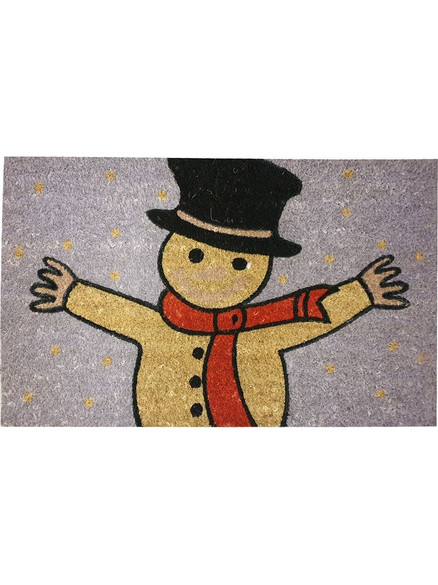 Χαλάκι Eισόδου Snowman 40x70