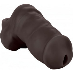 CalExotics Packer Gear Ρεαλιστικό Dildo με Όρχεις 7.5cm Μαύρο