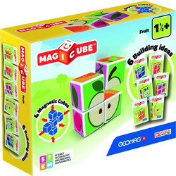 Geomag Μαγνητικοί Κύβοι Φρούτα 18+ Μηνών