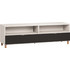 PoliHome Έπιπλο Τηλεόρασης Ξύλινο Λευκό Μ180xΠ45xΥ56cm 180 16629649