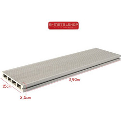 Συνθετικό πάτωμα DECK WPC Ivory 25x150x3900mm (η τιμή αφορά το τετραγωνικό μέτρο)