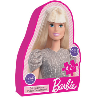 Παιδικό Puzzle Luna Puzzle Χρωματισμού Barbie 42 Κομμάτια